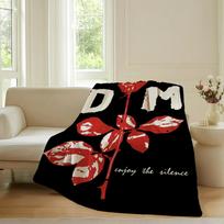 Rock band D-depeche M-modeS Blanket For Sofa Office Bed Plane Travel Sleep Read Relax Camping Soft And Warm 75x90cm