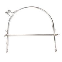 15cm Rankinės Sankabos Rėmas Metalinis Rėmas Užsegimas-Bučinys Rankena Piniginei Rankinės Piniginei Varžtų Laikikliai Pasidaryk Pats Rankinės Aksesuarai sidabras