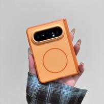 For Huawei Pura X Max Case Hard PC New Magnetic Matte Minimalist Shockproof Phone Cover For Huawei PuraX Max 5G Shell Bumper Huawei Pura X Max oranžinė