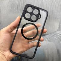 Dėklas Xiaomi 17T Pro dėklui Dėl MagSafe Magnetinis Matinis Skaidrus Dangtelis Dėl Mi 17 T 17TPro 5G Akrilo Kietas Bamperis Xiaomi 17T Pro balta