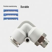 Dexia Pneumatic Right Angle Elbow Air Hose Quick Connector