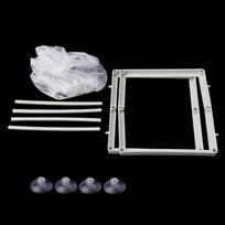 Fish Nursery for Aquarium Fry Breeding Net Hatchery Incubator with Suction Cup
