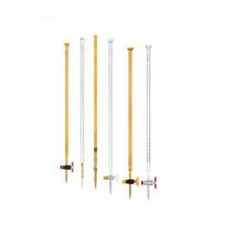 Brown Burette with PTFE Stopcock