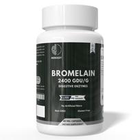 Fermentų mišinio kapsulės | Lipazė, Amilazė, Proteazė, Bromelainas | 60 kaps. Pack=60 Capsules