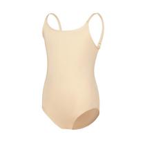 Nude Color Girls Ballet Leotard Camisole Elastic Kids Seamless Underwear Professional Body Shaping Gymnastics Bodysuit Practice M