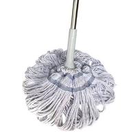 Hands-Free Self-Wringing Mop for Easy Home Cleaning Single Head, No Pole white