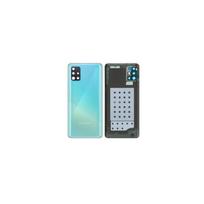 Cache batterie / vitre arrière - SAMSUNG - Galaxy A51 (A515) - Bleu Prism - Premium - Pièce de remplacement