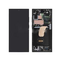 Écran LCD avec vitre tactile - SAMSUNG - Galaxy S23 Ultra (S918B) - Gris - Assemblés sur châssis - Original