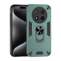 Karinis smūgiams atsparus dėklas, skirtas Huawei Honor Magic 8 Lite Magic7 7 Pro X9d X9c X70, apsauginis dangtelis su žiedu, laikiklis Honor X70 žalia