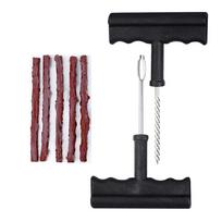 Bike Tubeless Tire Puncture Kit Scooter Portable Motorcycle Bicycle Tyre Repair Tool With 5 PCS Stripes Outdoor Accessories