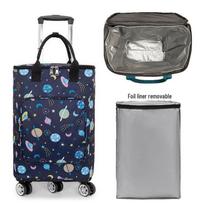 Foldable Shopping Cart with Universal Wheels, Large Capacity, Versatile Design