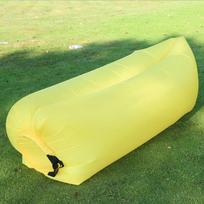 Inflatable Lounge Chair, Air Sofa Chair, Camping And Beach Accessories, Portable Waterproof Sofa For Hiking, Picnics, Outdoor raudona