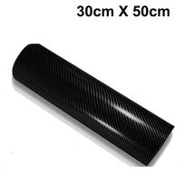 7D Carbon Fiber Car Interior Vinyl Film Decorative Sticker Anti Scratch Protective Film Universal Self Adhesive Car-Styling Trim