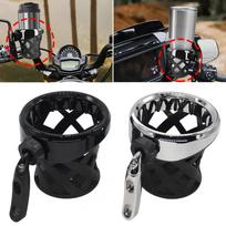 Motorcycle Handlebar Cup Holder Drink Mounted For Harley Touring Dyna Fat Bob Road Glide Electra Glide Motorcycle Accessories juoda