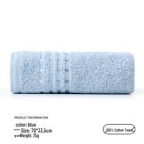 KING SHORE Pure Cotton Soft Face Towel mėlyna