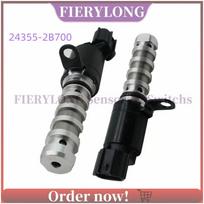 1PCS 24355-2B700 Variable Timing Control Valve Solenoid For Hyundai Accent Elantra Kona Tucson Sonata Kia Forte Optima Soul