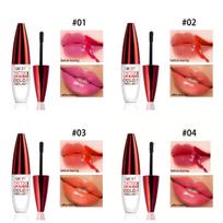 4pcs Peel-Off Lip Gloss Moisturizing Lipstick Matte Finish Long-Lasting Waterproof Lipstick Berry Mixed Shades Universal Skin Compatibility 4pcs