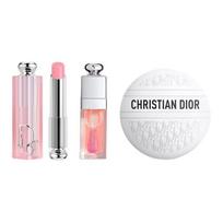 Dior Makeup and Skincare Gift Set Dior Addict Lip Glow, Lip Glow Oil & Dior Le Baume Cream 50ml+Lip Balm #001+Lip Oil #001