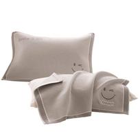 Aiwei A-Class Pure Cotton Pillow Towel Pair Pair