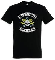 Devil S Kings Unisex T-Shirt Bad Biker Mc Motorcycle Blood Club Gang Patch Symbol Sign S įvairiaspalvis