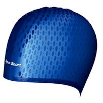 Aqua-Sport Czepek Silikonowy Kitka Blue Na Długie Włosy As1262