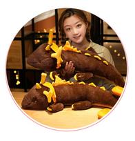 Game Genshin Impact Plush Doll Pillow ZHONGLI Cosplay Cartoon Accessories Props 70cm black
