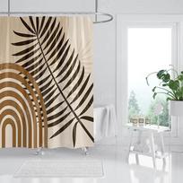Atsparus vandeniui audinys dušo užuolaida Vonios užuolaidos priedai 180x200 Vonios užuolaida dušui 240*200 skandinaviškas boho dekoras 240x200 W90XH180cm