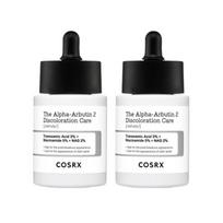 COSRX Alpha-Arbutin 2% Dark Spot & Discoloration Care Serum 50ml × 2 – Multi-Target Tone Care, Blemish Mark Serum 50ml × 2 black