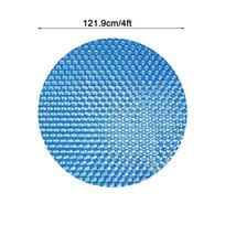4/5/6/8/10ft Swimming Pool Solar Cover Heat Insulation Film Round Above Ground Pool Dustproof Protector Cover Hot Tub Blanket