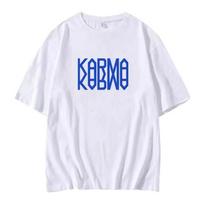 Kpop Straykids Fourth Album KARMA Kpop Fashion T-shirt Men's and Women's Casual Group Casual Cotton Short Sleeve Top S