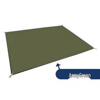Waterproof Outdoor Camping & Picnic Mat - Foldable, Wear-Resistant, Moisture-Proof Oxford Cloth Mat 2.1x1.5m armijos žalia spalva