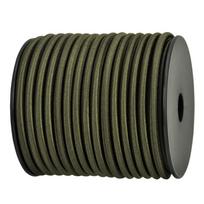 Abma Cord Shock Cord Bungee Cord 6mm Elastic Rubber Cord Stretch Cord for Securing Light Cargo Army Green Cargo, Trucks, Tarpaulins, Nets, Crafts,