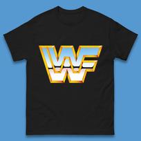 Retro WWF Pasaulio Imtynių Federacijos Vyriški Marškinėliai Moteriški Viršutiniai Drabužiai 3XL white