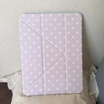 Polka Dots Tablet Case For iPad Pro 11 inch 2018 2024 iPad Pro 12.9 inch 2018 Air 6 7 Pro 13 in iPad Mini malist stylish Case IPad Mini 6 7 8.3in šviesiai violetinė spalva