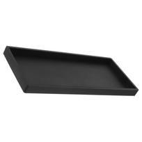 Compact Sturdy Silicone Tray Bathroom Storage Shelf Vanity Tray Rectangular Storage ganizer Hotel Supply Lipstick Perfume juoda