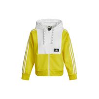 (WMNS) adidas Street Jacket Asia Sizing 'Yellow White' Women's GP0690 S