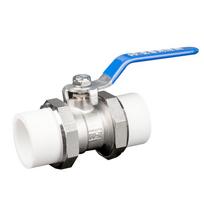 PPR Double Union Hot Melt Ball Valve