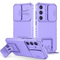 Cover  Case for Samsung Galaxy A17 5G S26 Ultra A57 A37 A16 A56 A36 A55 A35 A15 S25 S23 FE S24 S26 Plus Stand Holder Funda Galaxy S24 Ultra violetinė