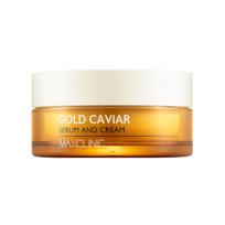 MAXCLINIC Gold Caviar Serum & Cream Nutritive Nourishing Dual Layer Moisturizer 60ml