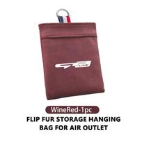 Car Air Vent Phone Key Organizer Box Accessories Storage Bag For KIA Rio K5 K2 Sportage Ceed Sorento Picanto Stinger Soul