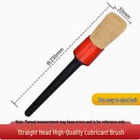 Luwei Round Head Brush for Tire Changer Lubricant juoda