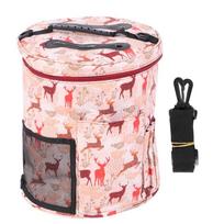 Web Pockets Crochet Hook Case Lightweight Yarn Case Portable Storage Organizer Bag  Crochet Needles