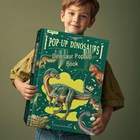 Children's Dinosaur 3D Pop-up Book
