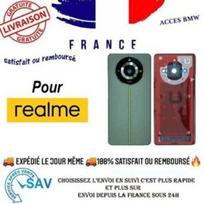 Cache Batterie Vitre Arrière - Premium - Realme 11 Pro+ - Vert Oasis - Pièce Détachée žalia