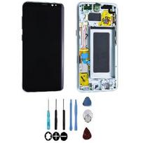 Ecran LCD & vitre tactile - SAMSUNG - Galaxy S8 (G950F) - Argent - Assemblés sur châssis - Original