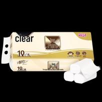 Qingfeng Original Wood Pure 4-Ply Coreless Toilet Paper