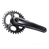Shimano Single Crankset 12s 165mm sold 52mm FC-M8100-1 (Speeds separately) (SM-CRM85) Chainline juoda
