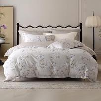 HANDUNYOU 100% Pure Cotton 4-Piece Bedding Set - Chinese Style