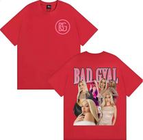 Singer Bad Gyal Album Tour Merch T-shirts Fashion Hip Hop High Street T Shirts Men Women Vintage Summer Tops 100% Cotton T-shirt S