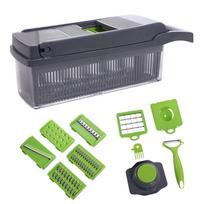 16-In-1 Function Kitchen Vegetable Cutter Carrot Grater Compact Vegetable Slicer Potato Peeler Portable Kitchen Tools